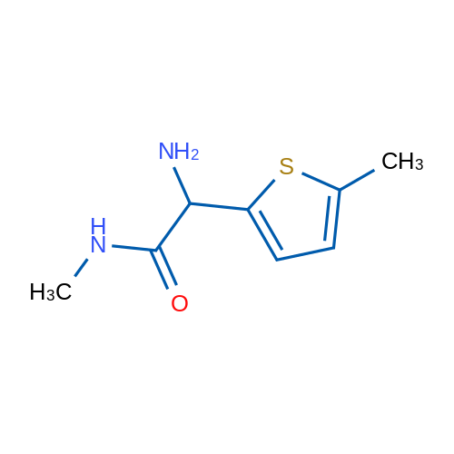 2-Amino-N-methyl-2-(5-methylthiophen-2-yl)acetamide 1g
