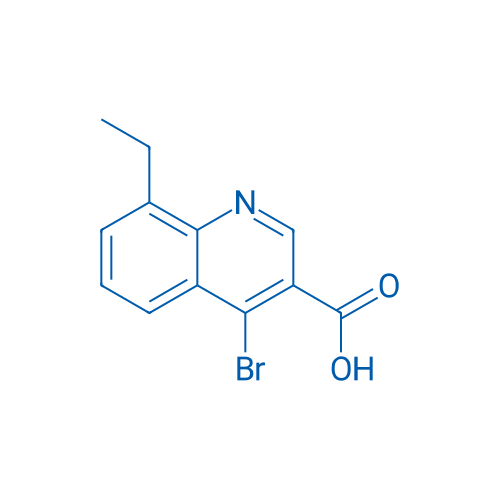 4-Bromo-8-ethylquinoline-3-carboxylic acid 1g