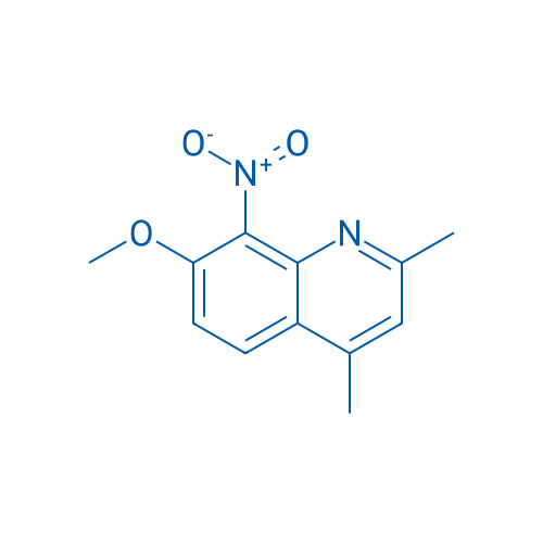 7-Methoxy-2,4-dimethyl-8-nitroquinoline 1g