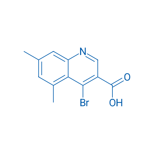 4-Bromo-5,7-dimethylquinoline-3-carboxylic acid 1g
