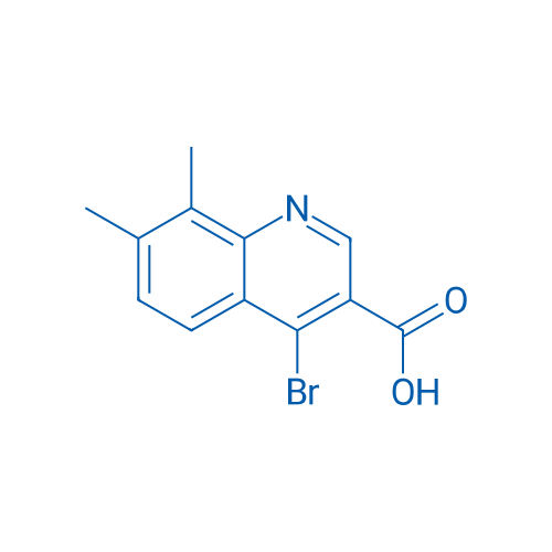 4-Bromo-7,8-dimethylquinoline-3-carboxylic acid 1g
