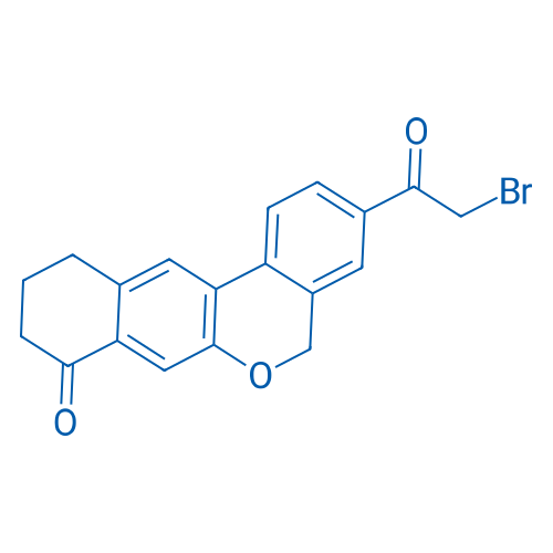 3-(2-Bromoacetyl)-10，11-dihydro-5H-dibenzo[c，g]chromen-8(9H)-one 1g