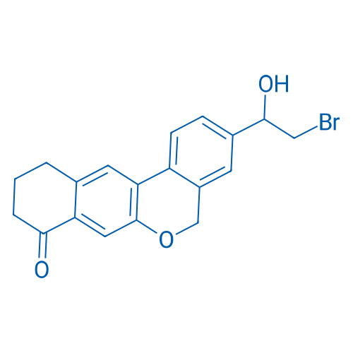 3-(2-Bromo-1-hydroxyethyl)-10,11-dihydro-5H-dibenzo[c,g]chromen-8(9H)-one 1g