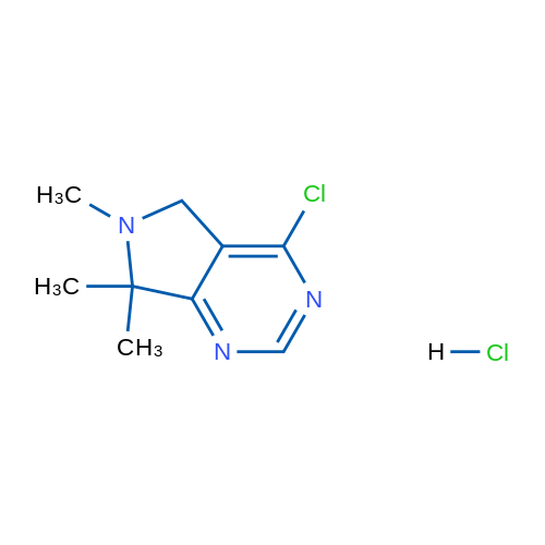 4-Chloro-6,7,7-trimethyl-6,7-dihydro-5H-pyrrolo[3,4-d]pyrimidine hydrochloride 1g