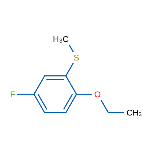 (2-Ethoxy-5-fluorophenyl)(methyl)sulfane 1g