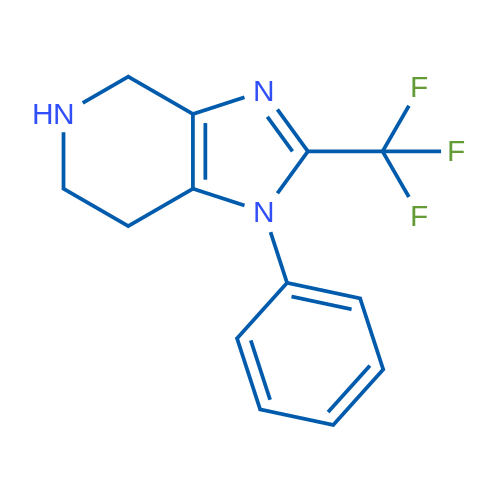 1-Phenyl-2-(trifluoromethyl)-4,5,6,7-tetrahydro-1H-imidazo[4,5-c]pyridine 1g