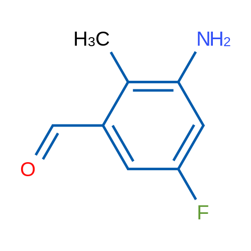 3-Amino-5-fluoro-2-methylbenzaldehyde 1g