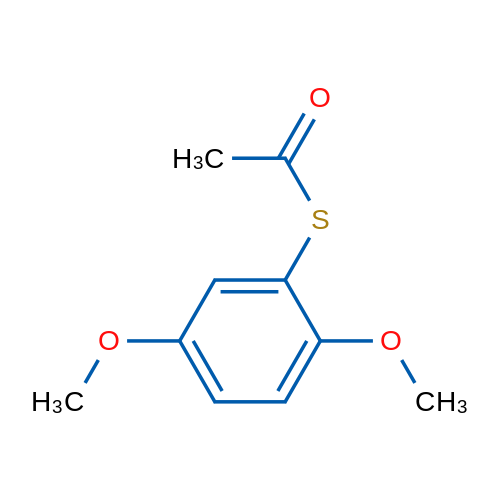 S-(2,5-Dimethoxyphenyl) ethanethioate 10g