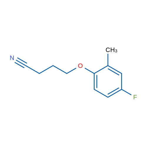 4-(4-Fluoro-2-methylphenoxy)butanenitrile 1g