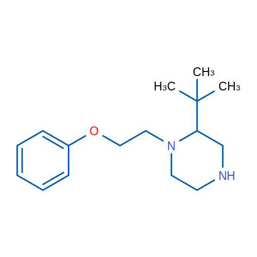 2-tert-Butyl-1-(2-phenoxyethyl)piperazine 1g