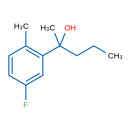 2-(5-Fluoro-2-methylphenyl)pentan-2-ol 1g