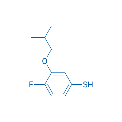 4-Fluoro-3-isobutoxybenzenethiol 1g