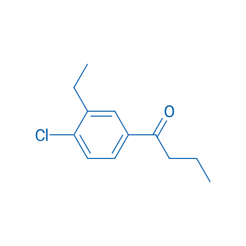 1-(4-Chloro-3-ethylphenyl)butan-1-one 1g