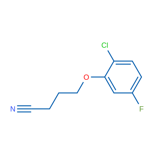4-(2-Chloro-5-fluorophenoxy)butanenitrile 1g