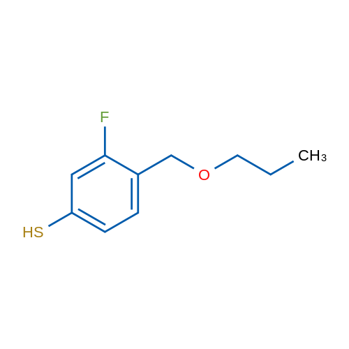 3-Fluoro-4-(propoxymethyl)benzenethiol 5g