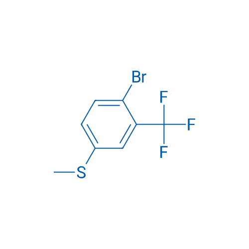 1-Bromo-4-(methylsulfanyl)-2-(trifluoromethyl)benzene 5g