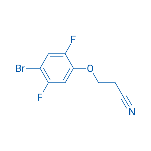 3-(4-Bromo-2,5-difluorophenoxy)propanenitrile 1g