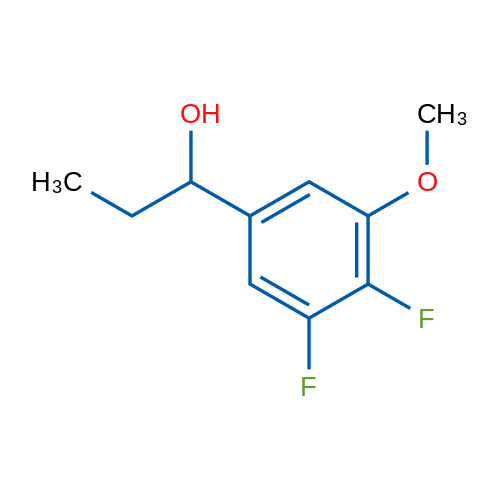 1-(3,4-Difluoro-5-methoxyphenyl)propan-1-ol 1g