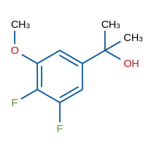 2-(3,4-Difluoro-5-methoxyphenyl)propan-2-ol 1g
