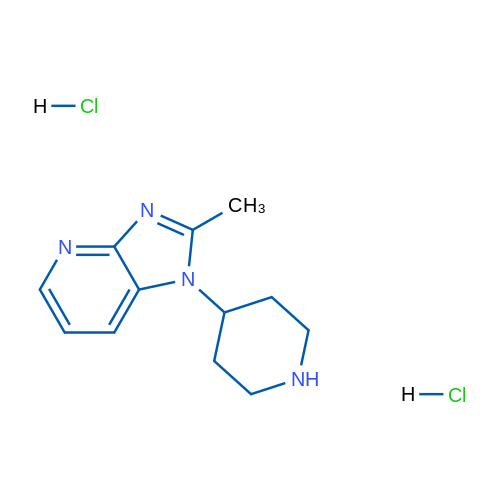 4-{2-Methyl-1H-imidazo[4,5-b]pyridin-1-yl}piperidine dihydrochloride 5g