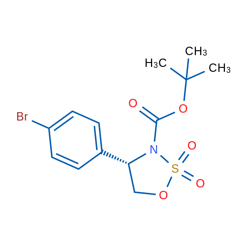 (S)-3-Boc-4-(4-bromophenyl)-1,2,3-oxathiazolidine 2,2-dioxide 1g