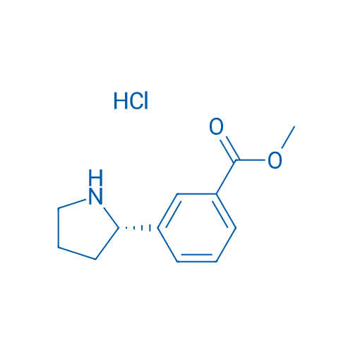 (S)-Methyl 3-(pyrrolidin-2-yl)benzoate hydrochloride 1g
