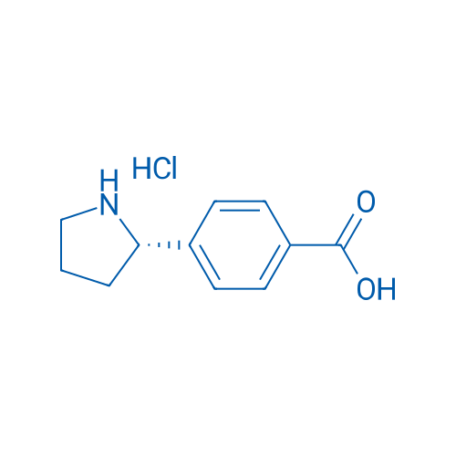 (S)-4-(Pyrrolidin-2-yl)benzoic acid hydrochloride 100mg