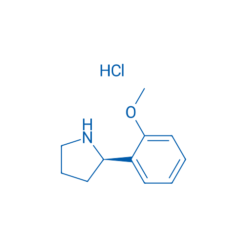 (R)-2-(2-Methoxyphenyl)pyrrolidine hydrochloride 250mg