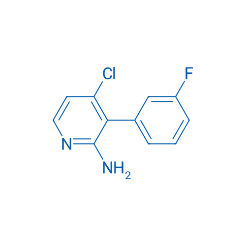 4-Chloro-3-(3-fluorophenyl)pyridin-2-amine 1g