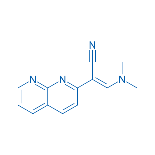 (Z)-3-(Dimethylamino)-2-(1,8-naphthyridin-2-yl)acrylonitrile 1g