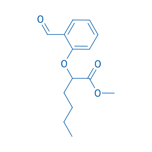 Methyl 2-(2-formylphenoxy)hexanoate 1g