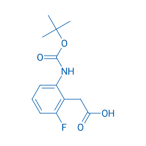 2-(2-((tert-Butoxycarbonyl)amino)-6-fluorophenyl)acetic acid 1g