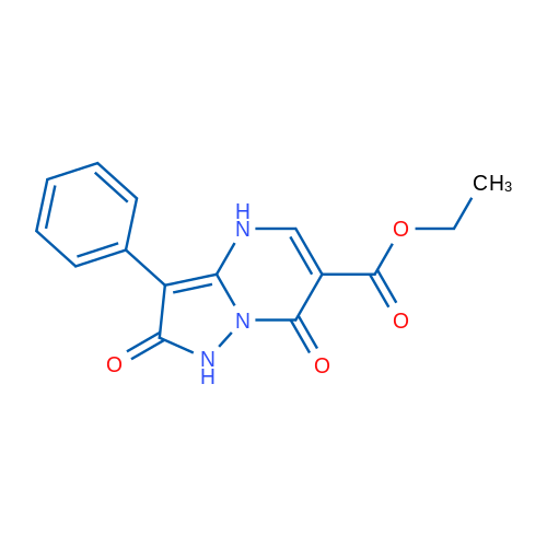 Ethyl 2,7-dioxo-3-phenyl-1,2,4,7-tetrahydropyrazolo[1,5-a]pyrimidine-6-carboxylate 1g