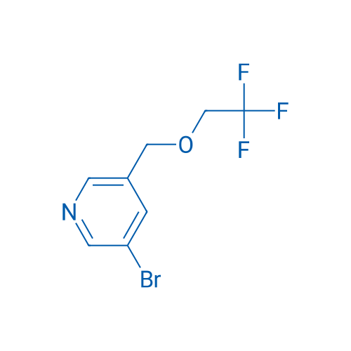 3-BROMO-5-((2,2,2-TRIFLUOROETHOXY)METHYL)PYRIDINE 250mg