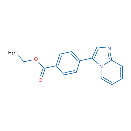 Ethyl 4-(imidazo[1,2-a]pyridin-3-yl)benzoate 1g