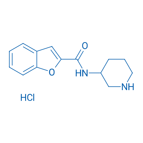 N-(Piperidin-3-yl)benzofuran-2-carboxamide hydrochloride 100mg