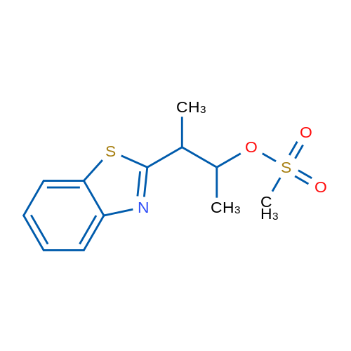 3-(1,3-Benzothiazol-2-yl)butan-2-yl methanesulfonate 1g