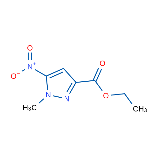 Ethyl 1-methyl-5-nitro-1H-pyrazole-3-carboxylate 1g