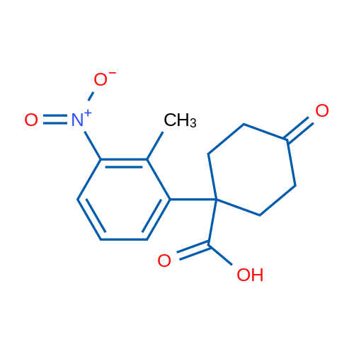 1-(2-Methyl-3-nitrophenyl)-4-oxocyclohexanecarboxylic Acid 5g