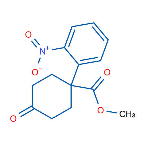 Methyl 1-(2-Nitrophenyl)-4-oxocyclohexanecarboxylate 250mg