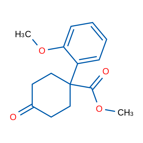 Methyl 1-(2-Methoxyphenyl)-4-oxocyclohexanecarboxylate 1g
