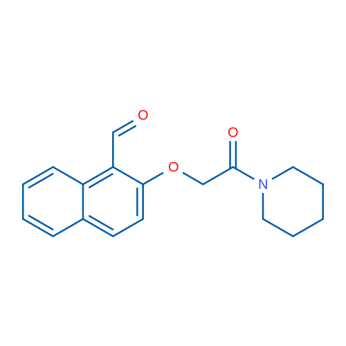 2-(2-Oxo-2-(piperidin-1-yl)ethoxy)-1-naphthaldehyde 5g