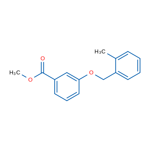 Methyl 3-((2-methylbenzyl)oxy)benzoate 1g