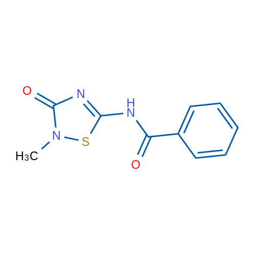 N-(2-Methyl-3-oxo-2,3-dihydro-1,2,4-thiadiazol-5-yl)benzamide 1g