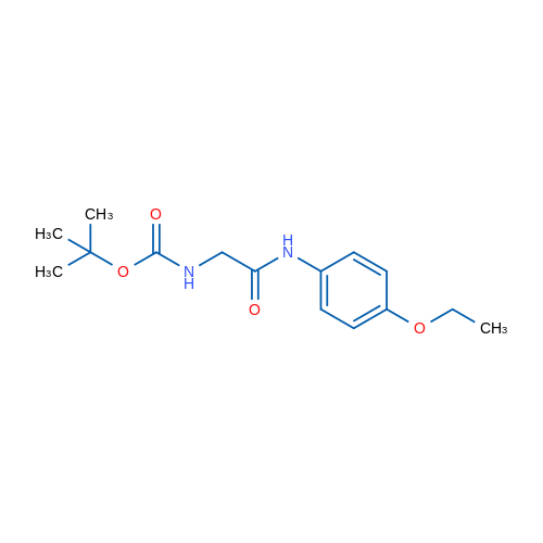 tert-Butyl N-{[(4-ethoxyphenyl)carbamoyl]methyl}carbamate 1g
