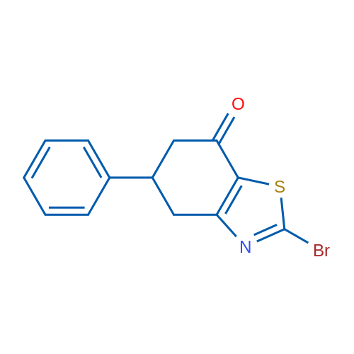 2-Bromo-5-phenyl-5,6-dihydrobenzo[d]thiazol-7(4H)-one 1g