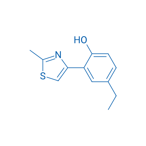 4-Ethyl-2-(2-methylthiazol-4-yl)phenol 1g