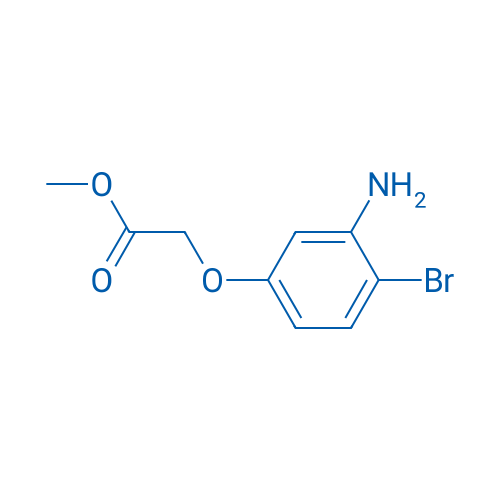 Methyl 2-(3-amino-4-bromophenoxy)acetate 250mg