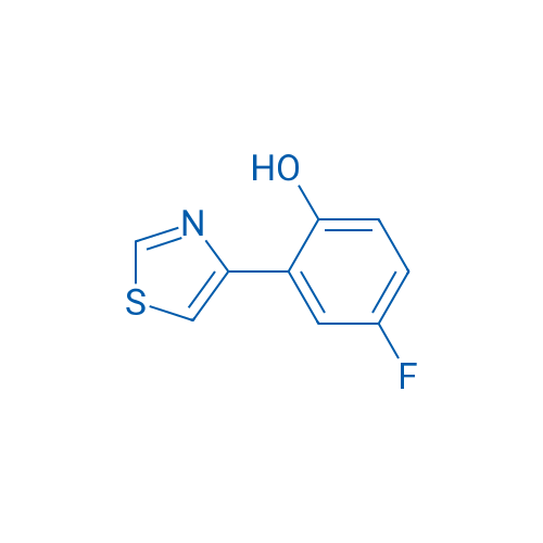 4-Fluoro-2-(thiazol-4-yl)phenol 1g