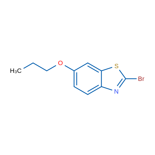 2-Bromo-6-propoxybenzo[d]thiazole 1g